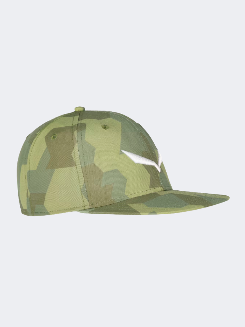 Salewa Puez Camou Flat Hiking Cap Olive