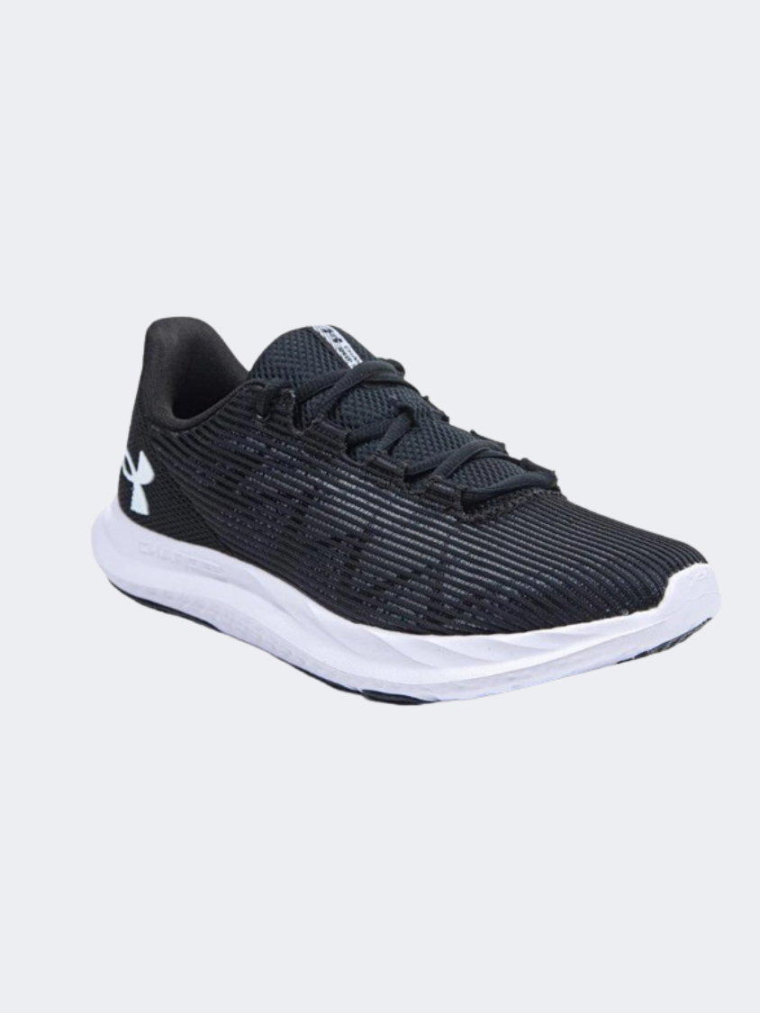 Under Armour Charged Speed Swift Women Running Shoes Black White