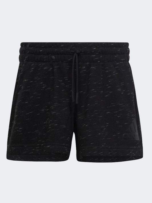 Adidas Future Icons Big Logo Girls Sportswear Short Black
