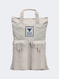 حقيبة تدريب للجنسين من أندر آرمور بروجيكت روك، رمادية