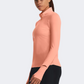 Under Armour Qualifier Run Women Running Long Sleeve Peach/Reflective