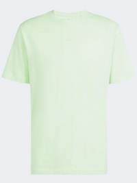 تيشيرت ملابس رياضية رجالي Adidas All Szn لون أخضر لامع شبه فاتح