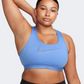 Nike Swoosh Women Training Bra Polar/Melon/Blue