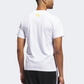 Adidas Collegiate Shamrock Men Original T-Shirt White/Yellow