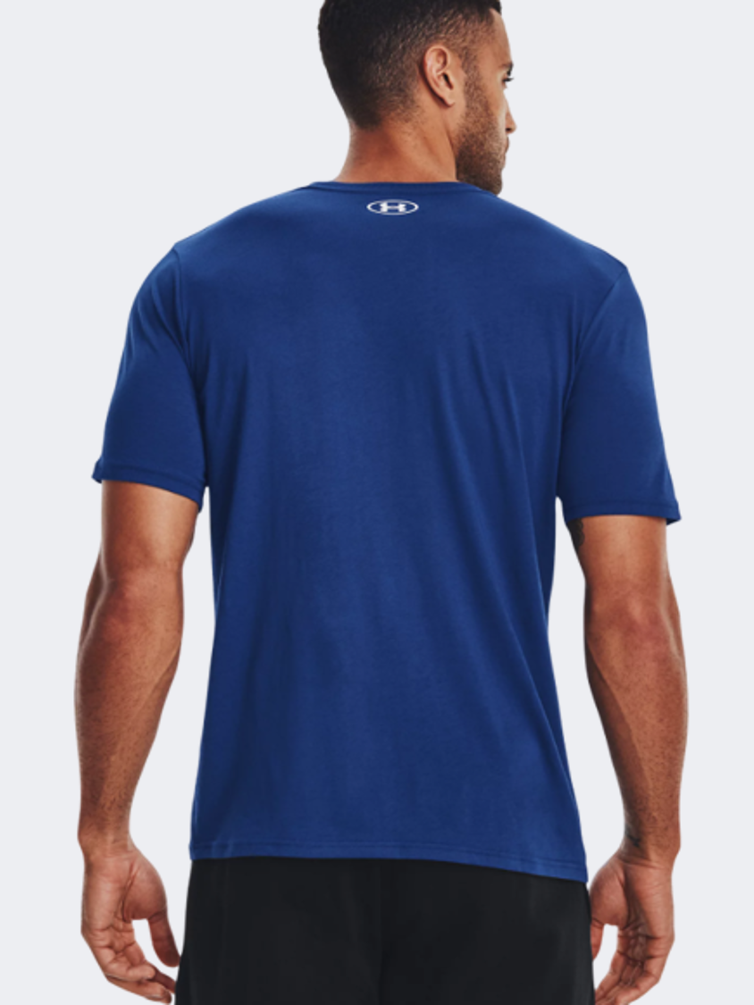 Under Armour Sportstyle Logo Men Training T-Shirt Blue/White