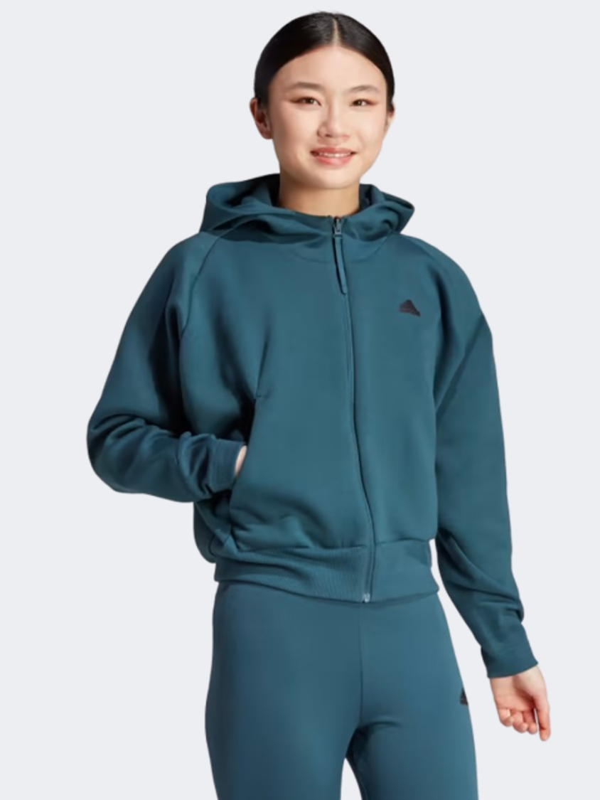 Adidas Z.N.E Women Sportswear Hoody Arctic Night