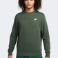 Nike Club Men Lifestyle Sweatshirt Fir/White