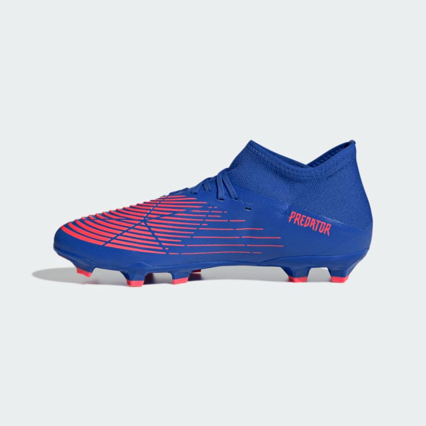 Adidas Predator Edge.3 Fg Unisex Football Shoes Hi-Res Blue