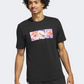 Adidas Lil&#39; Stripe Basketball Graphic Men Basketball T-Shirt Black