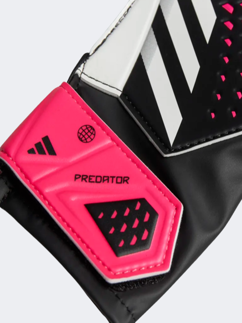 Adidas Predator Gs Football Gloves Black/Pink