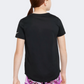Nike Dri-Fit Girls Training T-Shirt Black