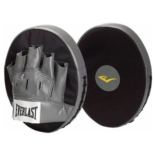 Everlast Punch Mitts Boxing Mitts Black/Grey