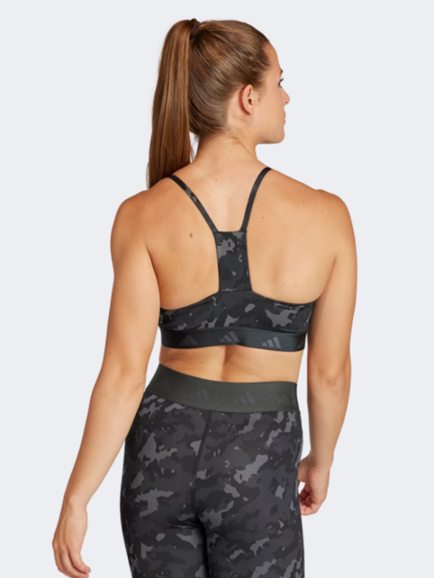 Adidas Aeroreact Women Training Bra Grey