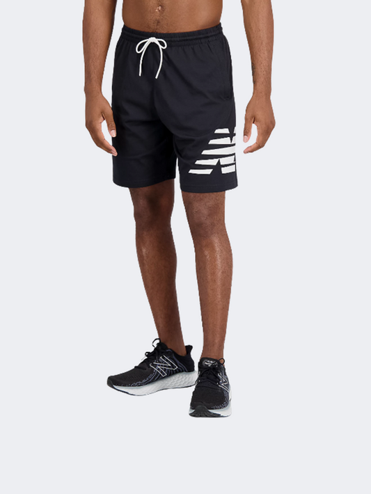 MS21073-BKH-Heathertech Knit Short Black Heather