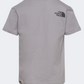 The North Face Redbox Boys Lifestyle T-Shirt Meld Grey