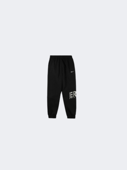 Erke Knitted Kids-Boys Training Pant Black