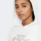 Nike Fleece Women Lifestyle Hoody White Dd5780-100