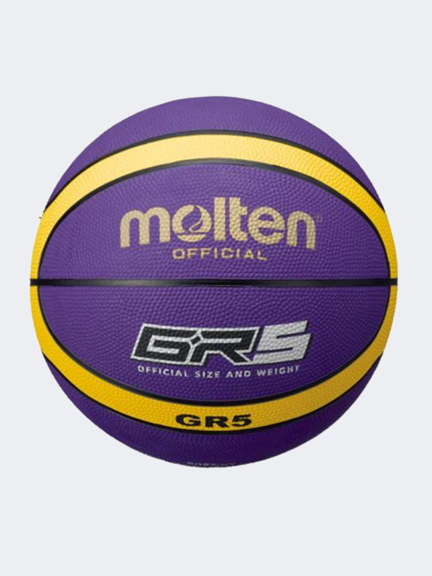 Molten Basketball Ball Violet/Yellow