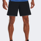 1377026-001 Ua Hiit Woven 8In Shorts Blk Pitch Gry