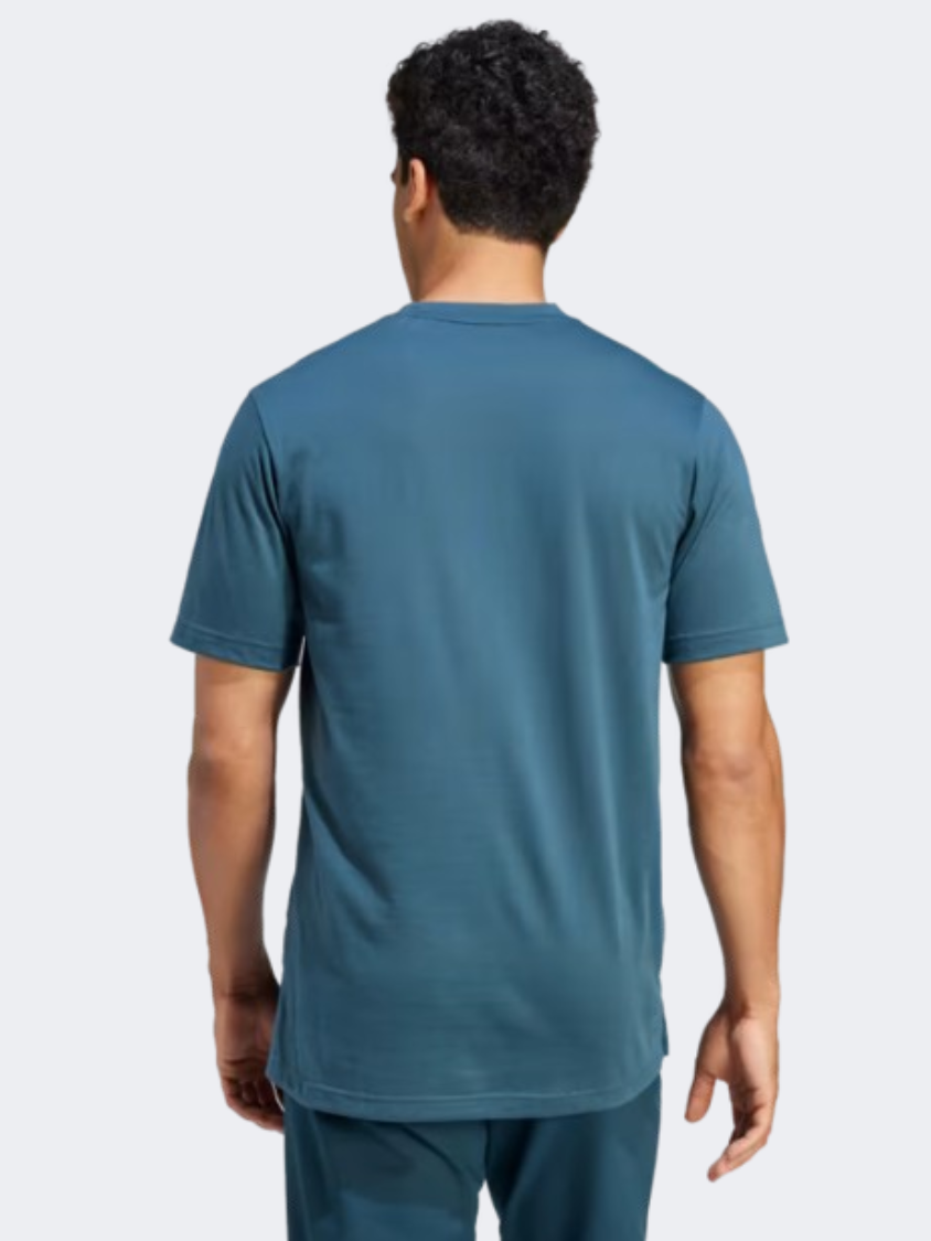 Adidas Yoga Base Men Training T-Shirt Arctic Night