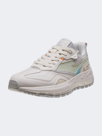 12123102120-002-أحذية كاجوال أبيض فاتح/أزرق-أخضر أخضر