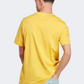 Adidas Essentials Single Jersey Embroidered Men Sportswear T-Shirt Bold Gold