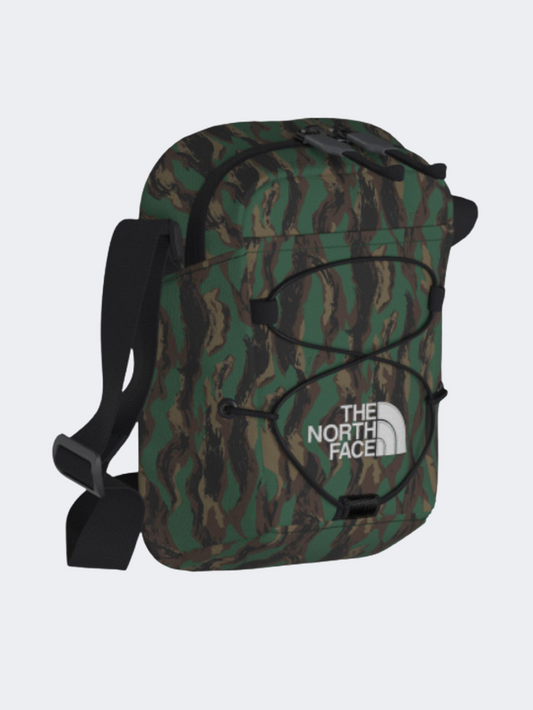 The North Face Jester Cross Body Unisex Hiking Bag Green Camo