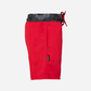 Top Ten Plain Boys Beach Swim Short Red 0060