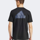 Adidas Future Icons Fractal Graphic Men Sportswear T-Shirt Black