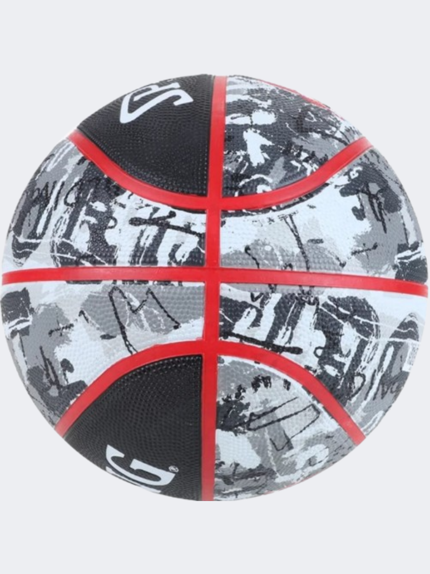 Spalding Graffiti Series Basketball Ball Black/Red