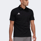 Adidas Entrada 22 Men Football Polo Short Sleeve Black