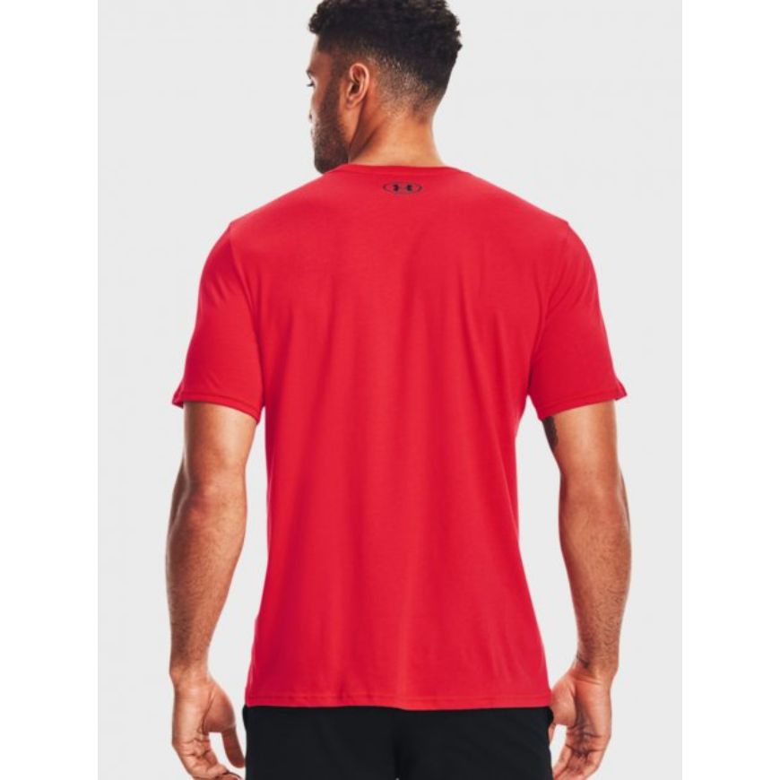 Under Armour Sportstyle Logo Men Training T-Shirt Red/Black