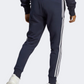 Adidas Essentials French Terry Tapered Cuff 3-Stripes Men Sportswear Pant Legend Ink