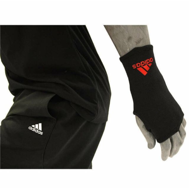 Adidas Wrist Support FITNESS Supports Black and Red Adsu-12341