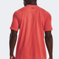 Under Armour Project Rock Iron Circle Men Training T-Shirt Vermillian