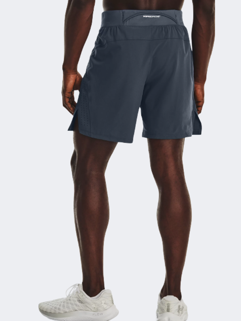 Under Armour Launch Elite 7&#39;&#39; Men Running Short Gray