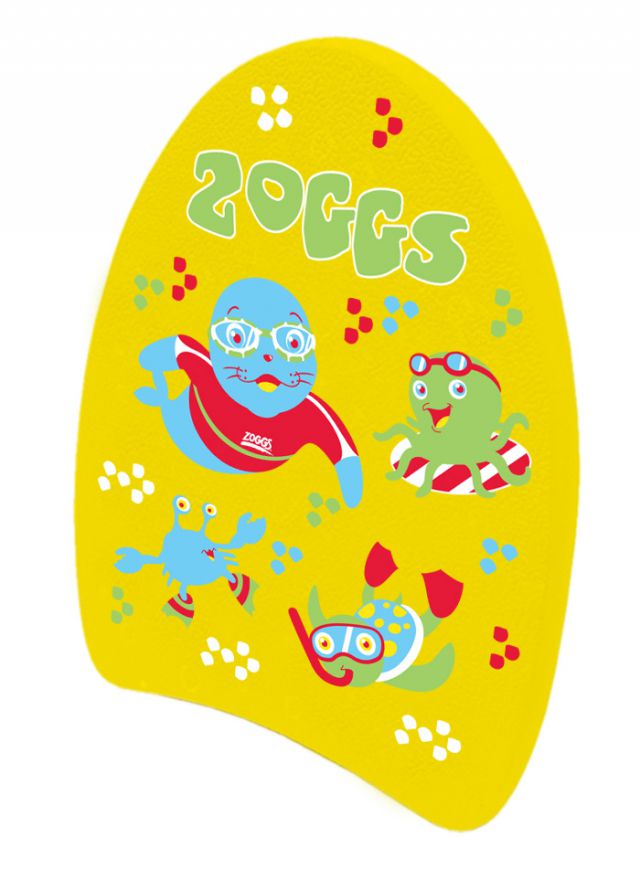 Zoggs Mini Kickboard Swim Kickboard Yellow