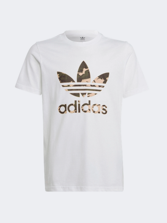 Adidas Camo Gs-Boys Original T-Shirt White
