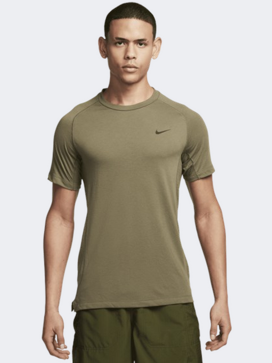 Nike Flex Rep Men Training T-Shirt Medium Olive/Black