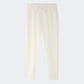 Erke Knitted Cropped Women Lifestyle Pant White