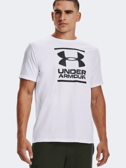 Under Armour Gl Foundation Short Sleeve Men Training T-Shirt White/Black