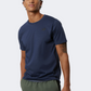 New Balance Heathertech Men Performanc T-Shirt Indigo Heather