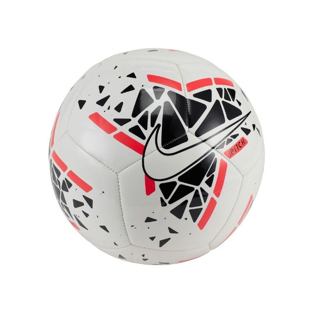 Nike Pitch Football Ball White/Black/Orange