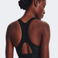 Under Armour Mid Padless Women Training Bra Black