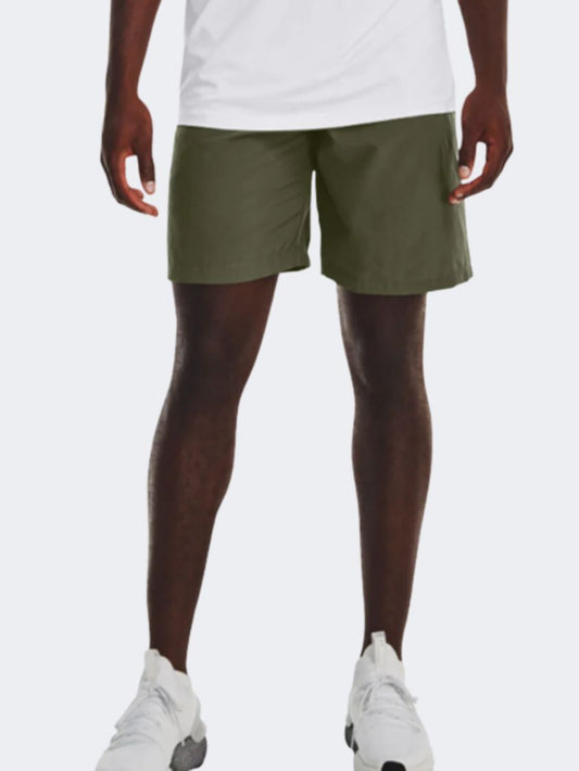 1370388-390 Ua Woven Graphic Shrts Marine Grn Wht