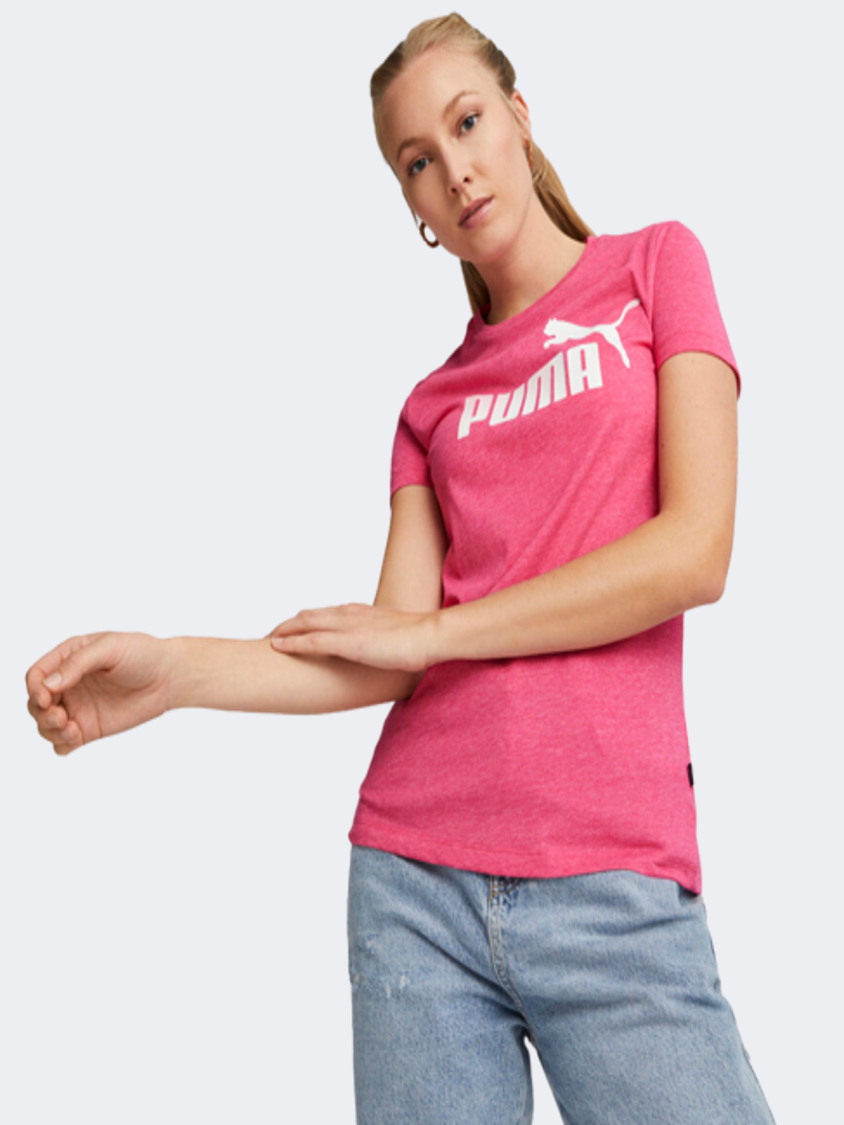 Puma  Essentials Women Lifestyle T-Shirt Pink