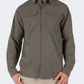5-11 Brand Men Tactical Long Sleeve 72417-186 Freedom Flex Woven Ls Brown